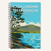 Loch Lomond en het Nationaal Park Trossachs Notitieboek (Voorkant)