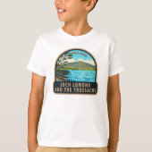 Loch Lomond en het Nationaal Park Trossachs T-shirt (Voorkant)