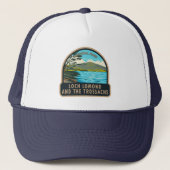 Loch Lomond en het Nationaal Park Trossachs Trucker Pet (Voorkant)