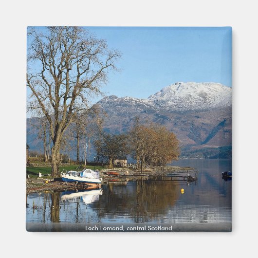 Loch Lomond, midden-Schotland Magneet (Voorkant)
