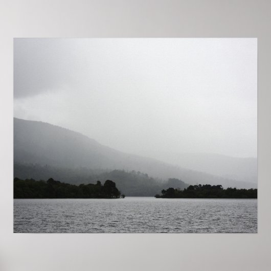 Loch Lomond scene. Poster (Voorkant)