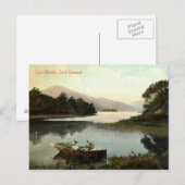 Loch Lomond, Schotland, Luss Straat 1915  Briefkaart (Voorkant / Achterkant)