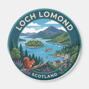 Loch Lomond Schotland Magneet
