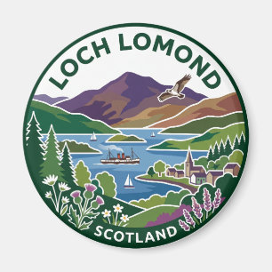 Loch Lomond Schotland Magneet