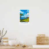 Loch Lomond Schotland Reisprint Poster (Keuken)