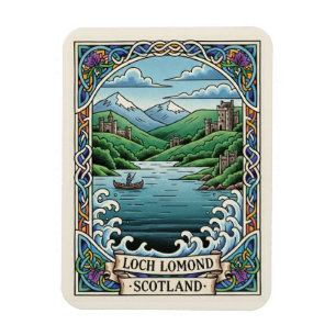 Loch Lomond Schotland Reizen Magneet