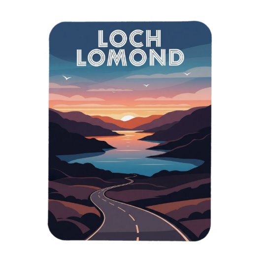 Loch Lomond Schotland Reizen Magneet (Verticaal)