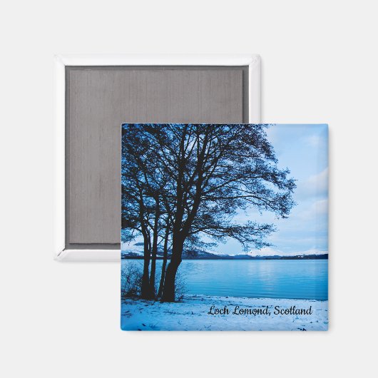 Loch Lomond, Scotland Magnet (Voorkant / Achterkant)