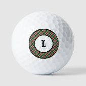Loch Lomond Tartan Clan Pset Golf Balls Golfballen (Voorkant)