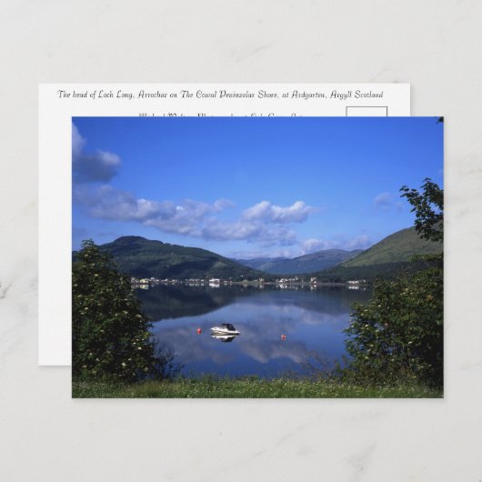 Loch Long Argyll Scotland Briefkaart (Voorkant / Achterkant)