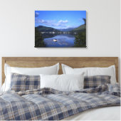 Loch Long Argyll Scotland Canvas Afdruk (Insitu (Slaapkamer))