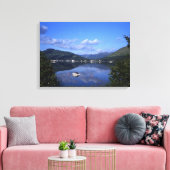 Loch Long Argyll Scotland Canvas Afdruk (Insitu (Woonkamer))