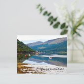 Loch Long, Arrochar, Schotland ansichtkaart Briefkaart (Staand voorkant)