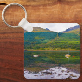 Loch Long, Arrochar, Schotland Keyring Sleutelhanger (Voorkant)