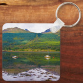 Loch Long, Arrochar, Schotland Keyring Sleutelhanger (Achterkant)