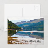 Loch Long, Arrochar, Scotland Briefkaart (Voorkant / Achterkant)