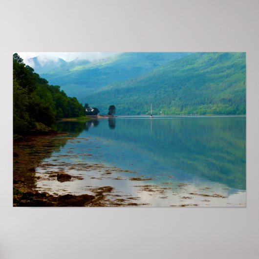 Loch Long, Arrochar, Scotland Poster (Voorkant)