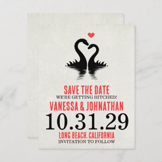 Loch Lovers Save The Date (Voorkant / Achterkant)