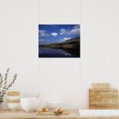 Loch Lubhair Scotland Briefkaart Poster (Keuken)