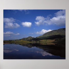 Loch Lubhair Scotland Briefkaart Poster