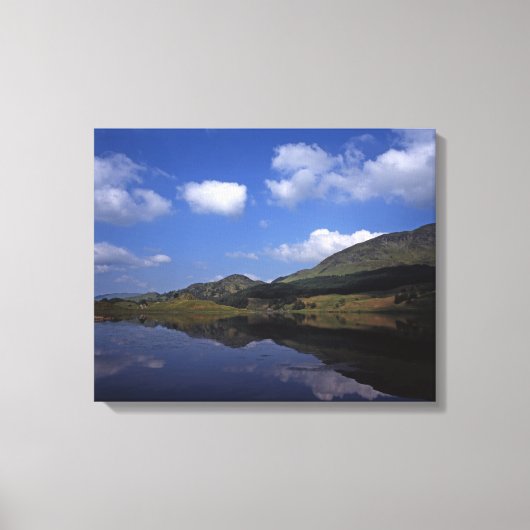 Loch Lubhair Scotland Briefkaart Poster Canvas Afdruk (Voorkant)
