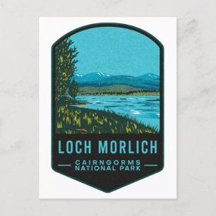 Loch Morlich Cairngorms National Park Briefkaart