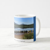 Loch Morlich, Glenmore, Schotse Hooglanden Koffiemok (Voorkant rechts)