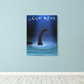 Loch Ness 1 Canvas Afdruk (Insitu (Houten vloer))