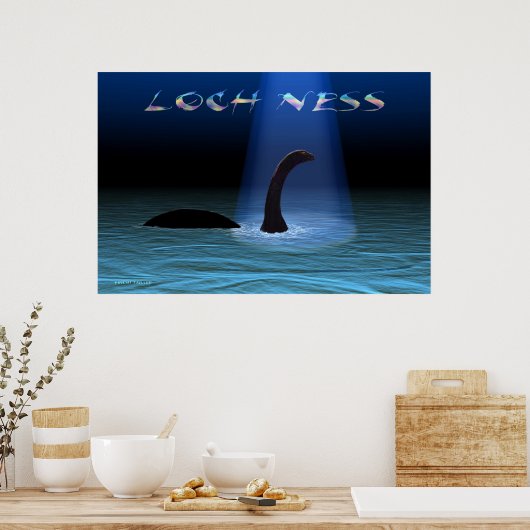 Loch Ness 1 Poster (Keuken)