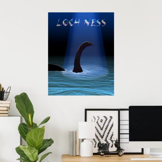 Loch Ness 1 Poster (Thuiskantoor)