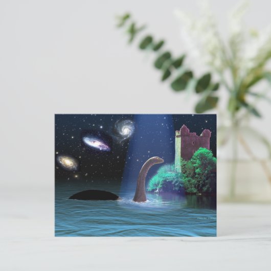 Loch Ness 2 Briefkaart (Staand voorkant)