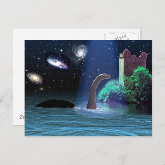 Loch Ness 2 Briefkaart (Voorkant / Achterkant)