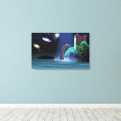 Loch Ness 2 Canvas Afdruk (Insitu (Houten vloer))