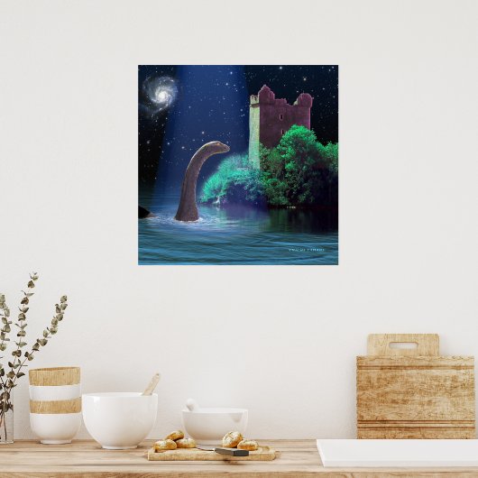 Loch Ness 2 Poster (Keuken)