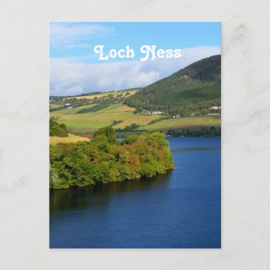 Loch Ness Briefkaart (Voorkant)