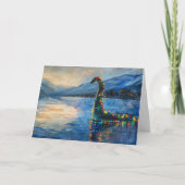 Loch Ness Christmas Kaart (Voorkant)