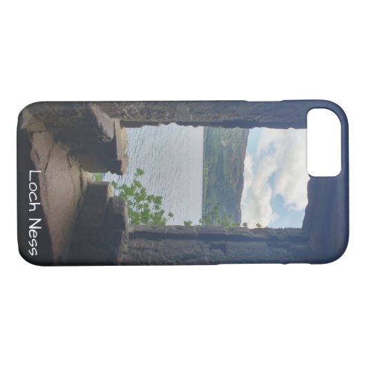 Loch Ness gezien van Urquhart Castle Case-Mate iPhone Case (Achterkant (Horizontaal))