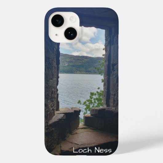 Loch Ness gezien van Urquhart Castle Case-Mate iPhone Case (Achterkant)