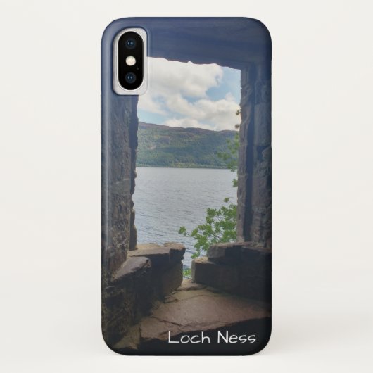 Loch Ness gezien van Urquhart Castle Case-Mate iPhone Case (Achterkant)
