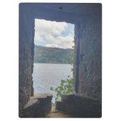 Loch Ness gezien van Urquhart Castle Klembord (Achterkant)