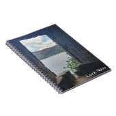 Loch Ness gezien van Urquhart Castle Notitieboek (Rechterzijde)