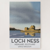 Loch Ness, Highlands, Scotland reisposter Legpuzzel (Verticaal)