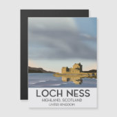 Loch Ness, Hooglanden, Schotland reisposter (Voorkant / Achterkant)