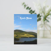 Loch Ness in Schotland Briefkaart (Staand voorkant)