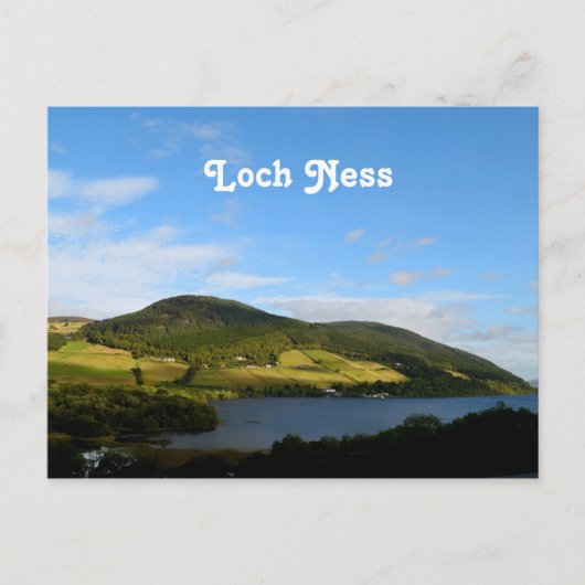 Loch Ness in Schotland Briefkaart (Voorkant)