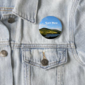 Loch Ness in Schotland Ronde Button 5,7 Cm (In situ)