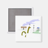 Loch Ness Magneet (Voorkant / Achterkant)