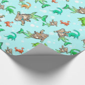 Loch Ness mermaid sasquatch monster pakpapier (Hoek)