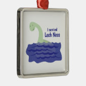 Loch Ness Metalen Ornament (Rechts)