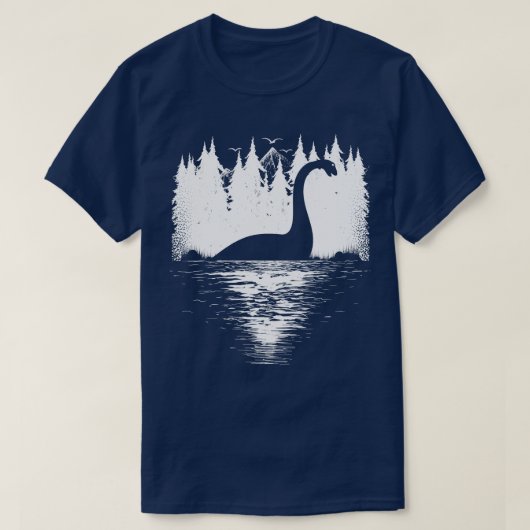 Loch Ness Monster 6 T-shirt (Design voorkant)